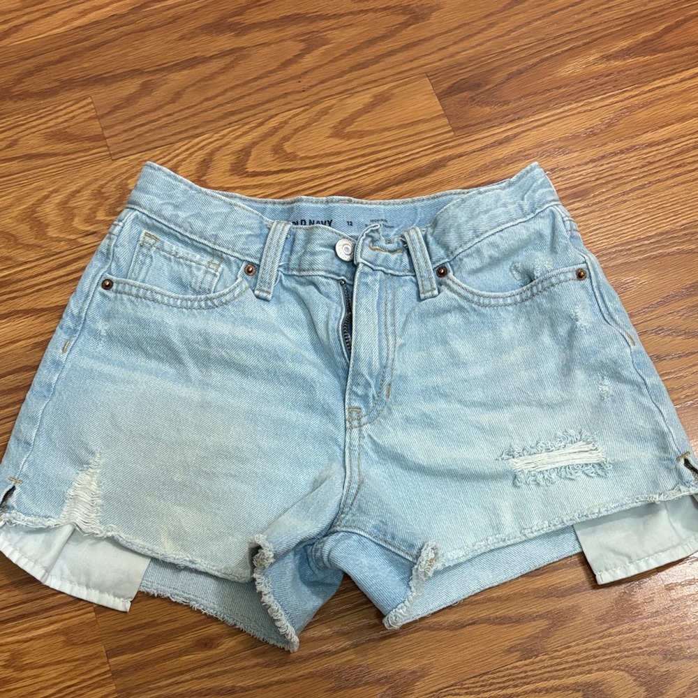 Old Navy Light Blue Jean Shorts